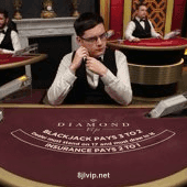 8jl Blackjack Diamond VIP Game Interface